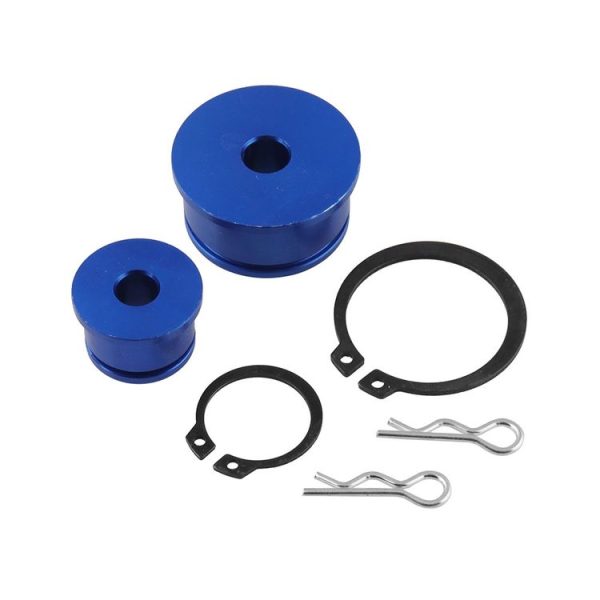 Car W1 Short Shifter + Base Bushings + Cable Bushings for Honda SI EP3 BLUE - Image 6