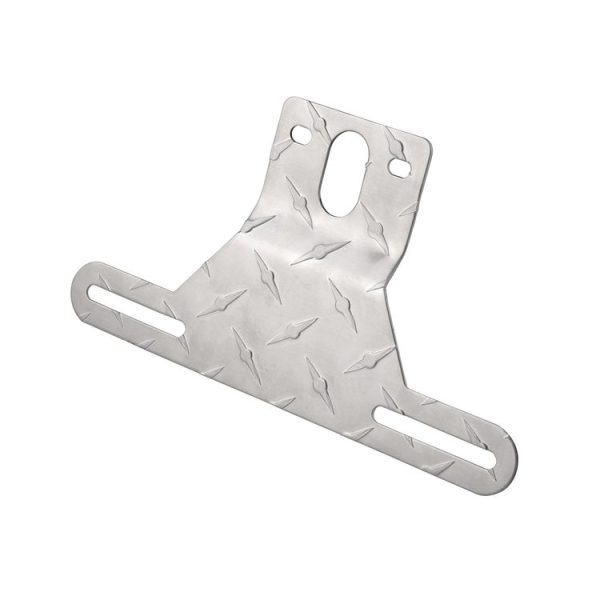 Car Tail Rear License Plate Frame Aluminum Trailer License Plate Light Bracket - Image 2