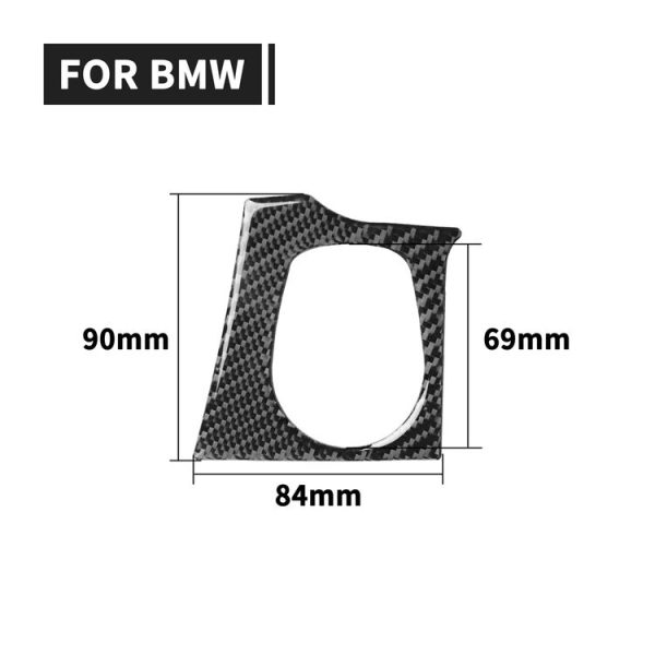 Car Carbon Fiber Key Hole Decorative Sticker for BMW 3 Series F30 2013-2018 / F34 2013-2017, Right Drive - Image 5