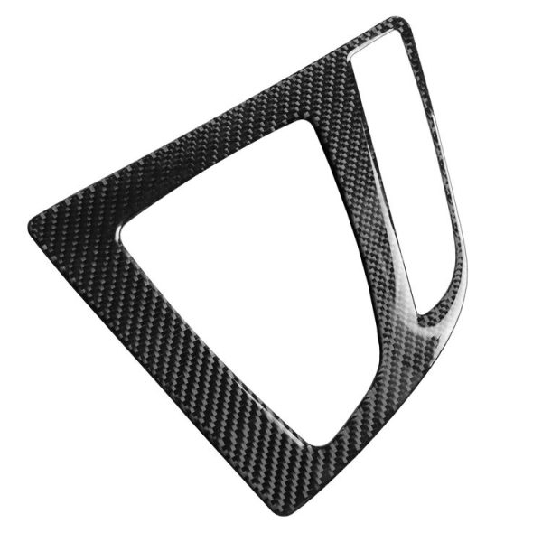 Car Carbon Fiber Gear Position Panel Decorative Sticker for BMW 2013-2017 3 Series F30 / 3GTSeries F34, Right Drive - Image 2