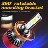 2 PCS I5 H11 DC9-30V 26W 6000K 2400LM IP67 Car High Bright LED Headlight Lamps - Image 7
