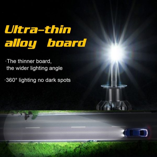 2 PCS I5 H1 DC9-30V 26W 6000K 2400LM IP67 Car High Bright LED Headlight Lamps - Image 9