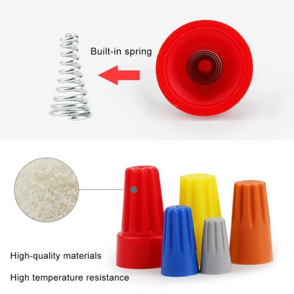 320 PCS Car Electrical Wire Nuts Crimp Wire Terminal Wire Connect Assortment Kit - Image 4