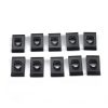 60 PCS Black U Nut Kit Spire Clips No.14 Zinc Speed Fasteners Lug Nuts - Image 7