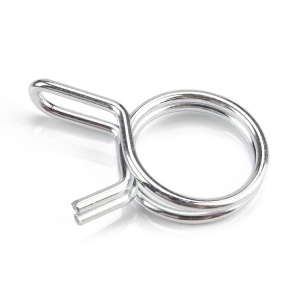 20 PCS Double Wire Spring Tube Clamp Water Pipe Clamps, Size: 9mm - Image 3