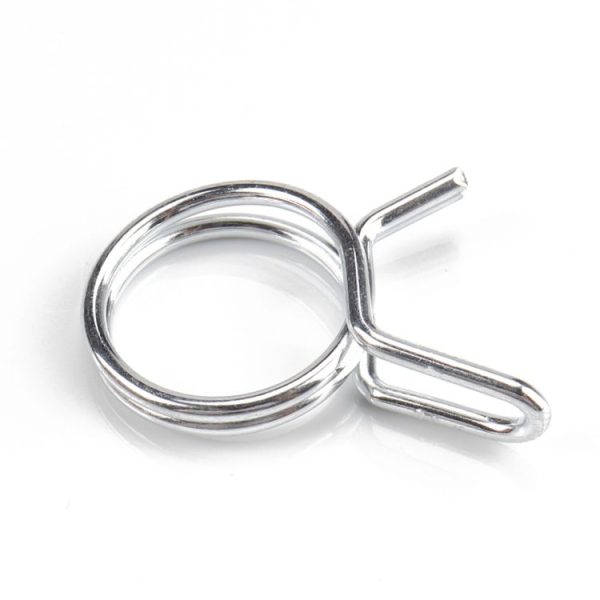 20 PCS Double Wire Spring Tube Clamp Water Pipe Clamps, Size: 9mm - Image 4
