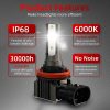 2 PCS M2 H8 / H9 / H11 DC9-36V 9.2W 6000K 1000LM Car LED Headlight Lamps - Image 4