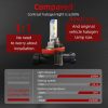 2 PCS M2 H8 / H9 / H11 DC9-36V 9.2W 6000K 1000LM Car LED Headlight Lamps - Image 6