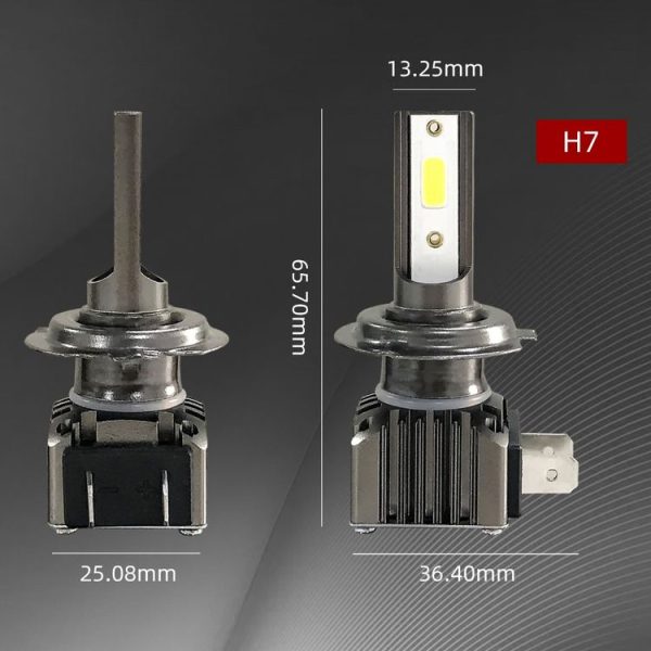 2 PCS M2 H7 DC9-36V 9.2W 6000K 1000LM Car LED Headlight Lamps - Image 3