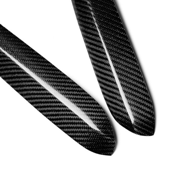 2 PCS Carbon Fiber Car Lamp Eyebrow Decorative Sticker for 1992-1999 Volkswagen Golf 3 / MK3 - Image 2
