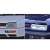 2 PCS Carbon Fiber Car Lamp Eyebrow Decorative Sticker for 1992-1999 Volkswagen Golf 3 / MK3 - Image 7