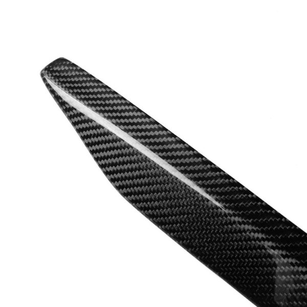 2 PCS Carbon Fiber Car Lamp Eyebrow Decorative Sticker for 2009-2011 Hyundai Genesis Coupe - Image 5