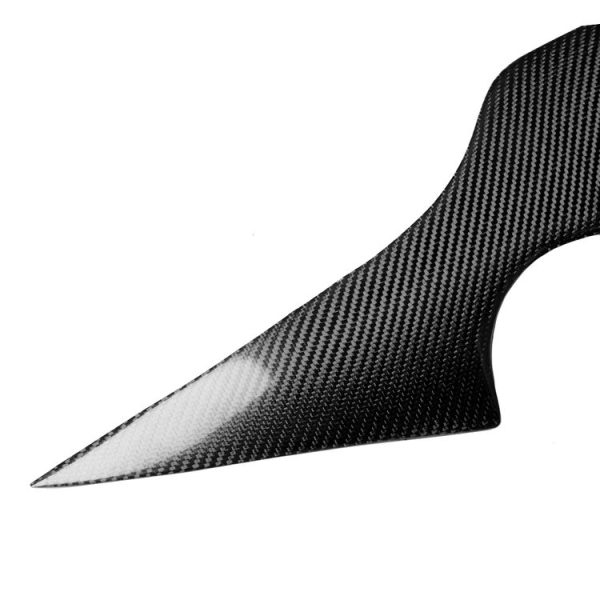 2 PCS Carbon Fiber Car Lamp Eyebrow Decorative Sticker for 2009-2011 Ford Focus - Image 5