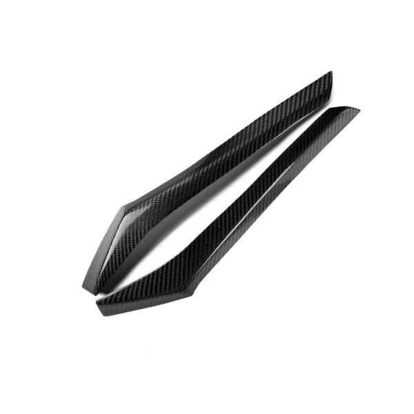 2 PCS Carbon Fiber Car Lamp Eyebrow Decorative Sticker for 2014-2016 Honda Fit - Image 2