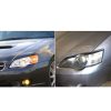 2 PCS Carbon Fiber Car Lamp Eyebrow Decorative Sticker for 2006-2008 Subaru Legacy - Image 7