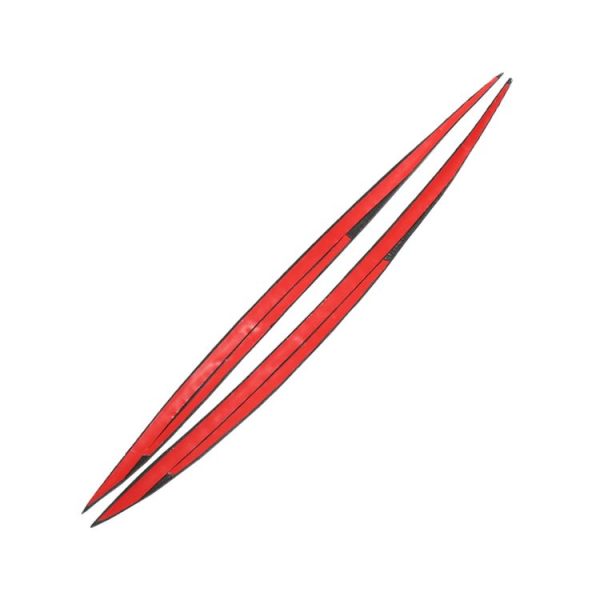 2 PCS Carbon Fiber Car Lamp Eyebrow Decorative Sticker for 2014-2016 Volkswagen Golf 7 / MK5 - Image 3