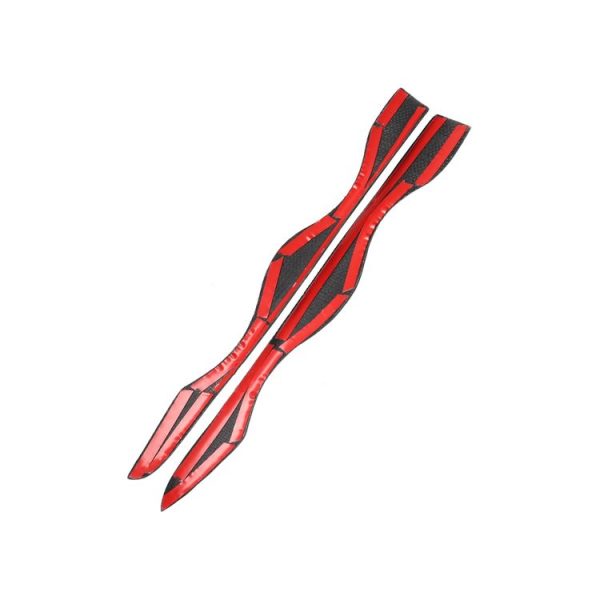 2 PCS Carbon Fiber Car Lamp Eyebrow Decorative Sticker for 1988-1996 BMW E34 5 Series - Image 3
