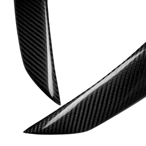 2 PCS Carbon Fiber Car Lamp Eyebrow Decorative Sticker for Volkswagen Golf 5 / MK5 - Image 2