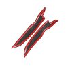 2 PCS Carbon Fiber Car Lamp Eyebrow Decorative Sticker for Volkswagen Golf 5 / MK5 - Image 3