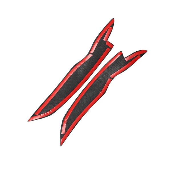2 PCS Carbon Fiber Car Lamp Eyebrow Decorative Sticker for Volkswagen Golf 5 / MK5 - Image 3