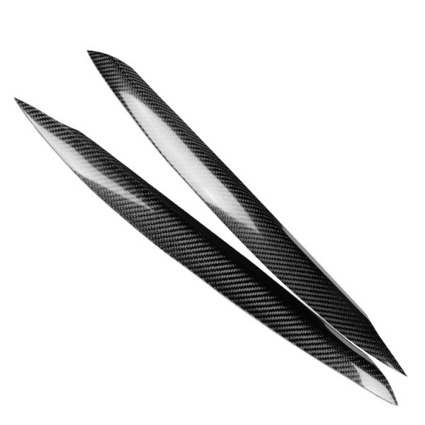 2 PCS Carbon Fiber Car Lamp Eyebrow Decorative Sticker for 2013-2018 Volkswagen Golf 7 / MK7 - Image 2