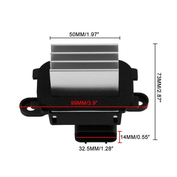 Car Blower Motor Resistor AC Blower Control Modul BL3Z-19E624-A / BL3Z19E624A / YH-1829 for Ford - Image 3