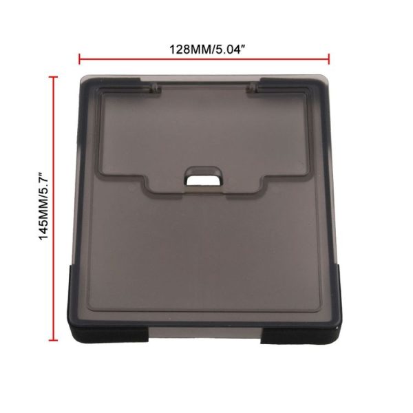 Hidden Transparent Storage Box Central Control Armrest Box Cover for Tesla Model 3 - Image 6