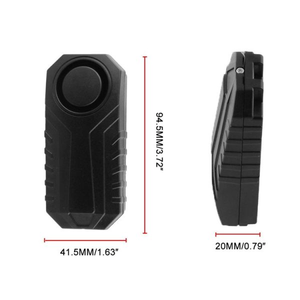 Wireless Anti-Theft Vibration Motorcycle Bicycle Waterproof Security Bike Alarm with Remote - Image 4