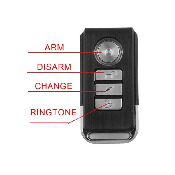 Wireless Anti-Theft Vibration Motorcycle Bicycle Waterproof Security Bike Alarm with Remote - Image 6