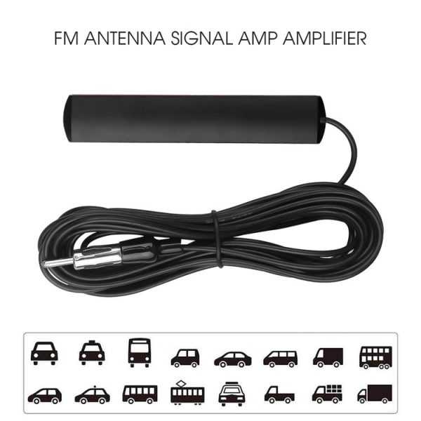 ANT-309 Car Electronic Stereo FM Radio Amplifier Antenna Aerial Hidden Amplifier Antenna Signal Booster, Length: 5m - Image 7