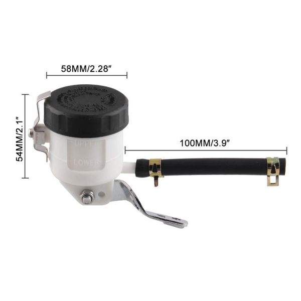 MB-HC133 Motorcycle Brake Master Cylinder Oil Reservoir with Bracket for Suzuki - Image 3