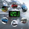 Motorcycle GPS Speedometer C80 HUD Display Auto Electronics Speed Display HUD - Image 5