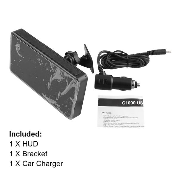 Motorcycle GPS Speedometer C80 HUD Display Auto Electronics Speed Display HUD - Image 7