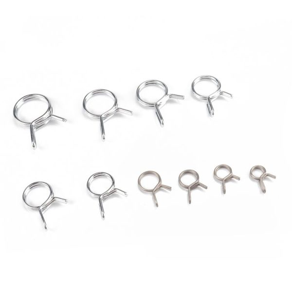 150 PCS Double Wire Spring Tube Clamp Water Pipe Clamps, Size: 5-14mm - Image 4