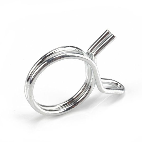 75 PCS Double Wire Spring Tube Clamp Water Pipe Clamps, Size: 6.0-22mm - Image 3