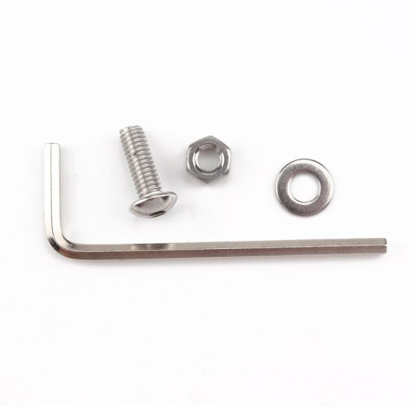 320 PCS 304 Stainless Steel Screws and Nuts Hex Socket Head Cap Screws Gasket Wrench Assortment Set Kit - Image 3