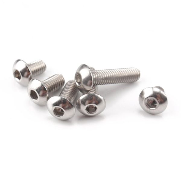 190 PCS 304 Stainless Steel Screws and Nuts Hex Socket Head Cap Screws Gasket Wrench Assortment Set Kit - Image 5