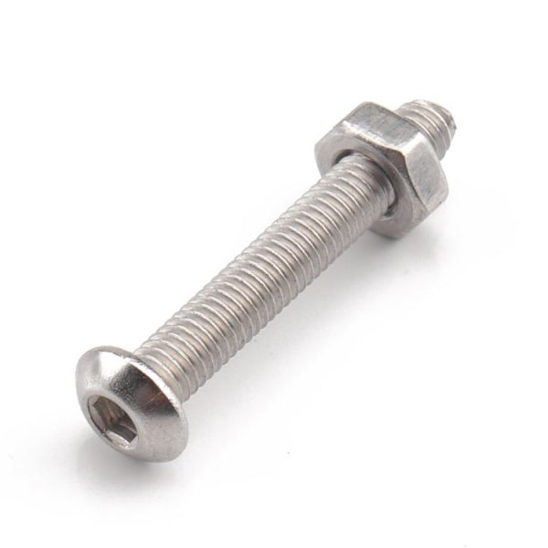 190 PCS 304 Stainless Steel Screws and Nuts M3 Hex Socket Head Cap Screws Gasket Wrench Assortment Set Kit - Image 3