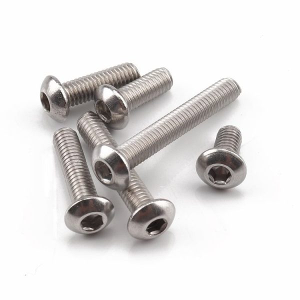 190 PCS 304 Stainless Steel Screws and Nuts M3 Hex Socket Head Cap Screws Gasket Wrench Assortment Set Kit - Image 4