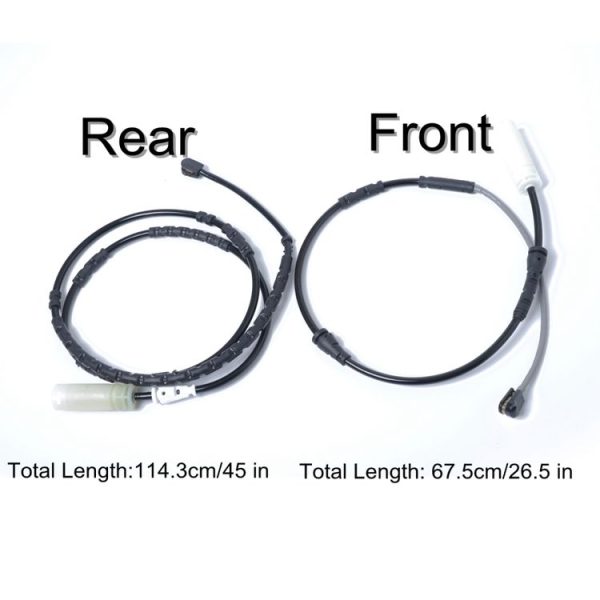 2 PCS Car Front Rear Brake Pad Sensor Cable 34356792562 for BMW E81 / E46 / E90 - Image 4