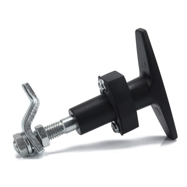 T Shape Handle Paddle Entry Door Latch & Keys Tool Box Lock for Trailer / Yacht / Truck - Image 4