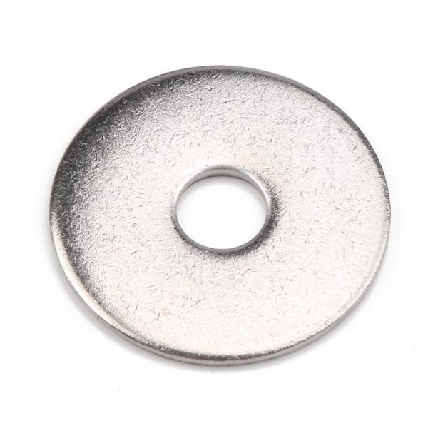 40 PCS Round Shape Stainless Steel Flat Washer Assorted Kit for Car / Boat / Home Appliance - Image 2