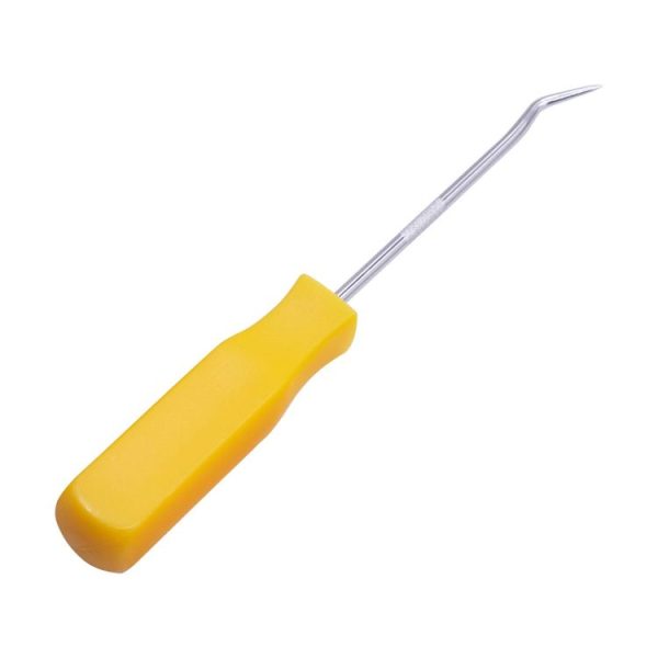 4 PCS Car Pick and Hook Set O Ring Oil Seal Gasket Puller Remover Craft Hand Tool Car Remover Tool Set (Yellow) - Image 3