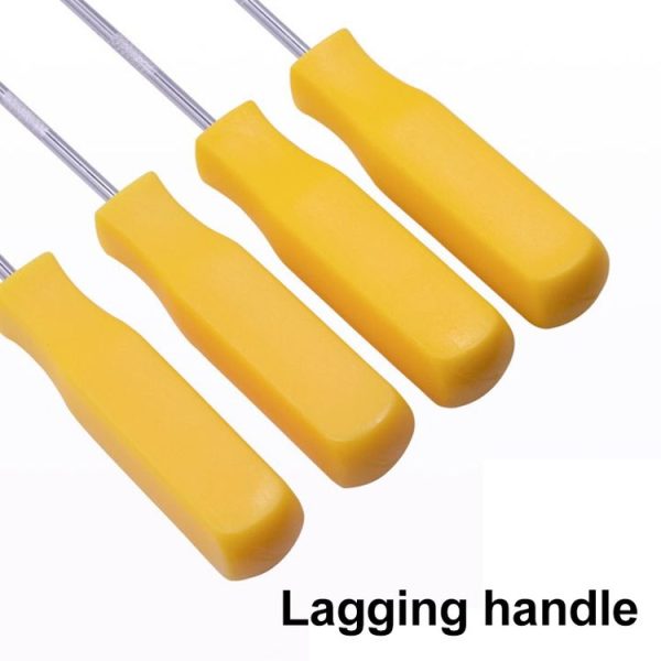 4 PCS Car Pick and Hook Set O Ring Oil Seal Gasket Puller Remover Craft Hand Tool Car Remover Tool Set (Yellow) - Image 4