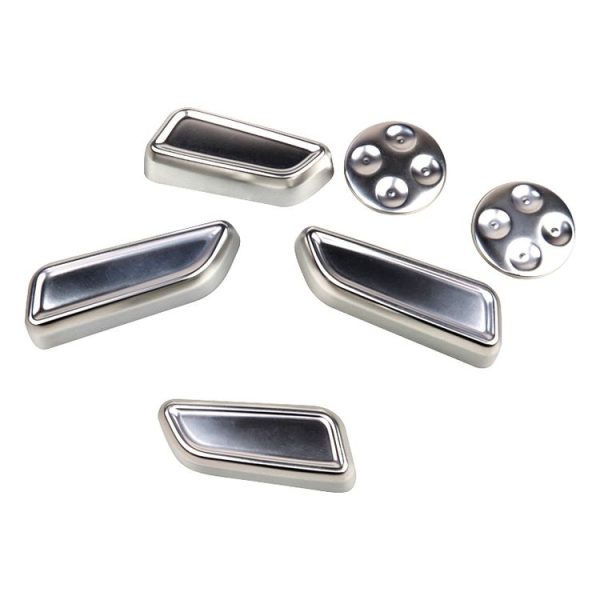 6 in 1 Car Seat Adjustment Button Decorative Sticker for Tesla Model 3 - Image 3