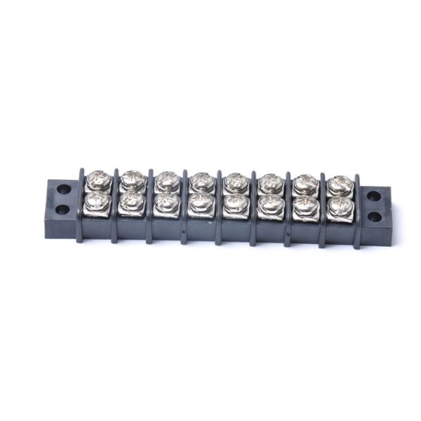8 Position 450V 32A Double Row Terminal Block Screw Terminal Block - Image 2