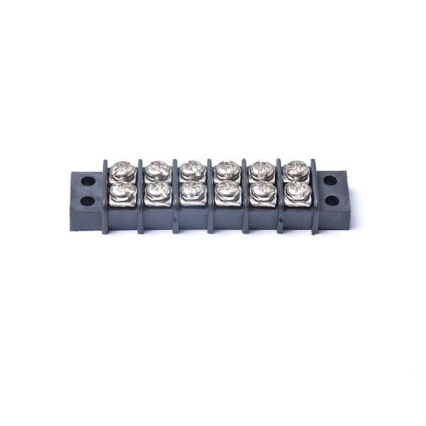 6 Position 450V 32A Double Row Terminal Block Screw Terminal Block - Image 2