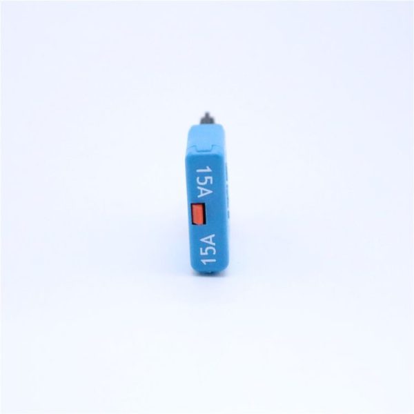 15AMP DC28V Circuit Breaker Trip Fuses Standard Blade Fuse Manual Reset - Image 4
