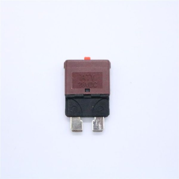 10AMP DC28V Circuit Breaker Trip Fuses Standard Blade Fuse Manual Reset - Image 2