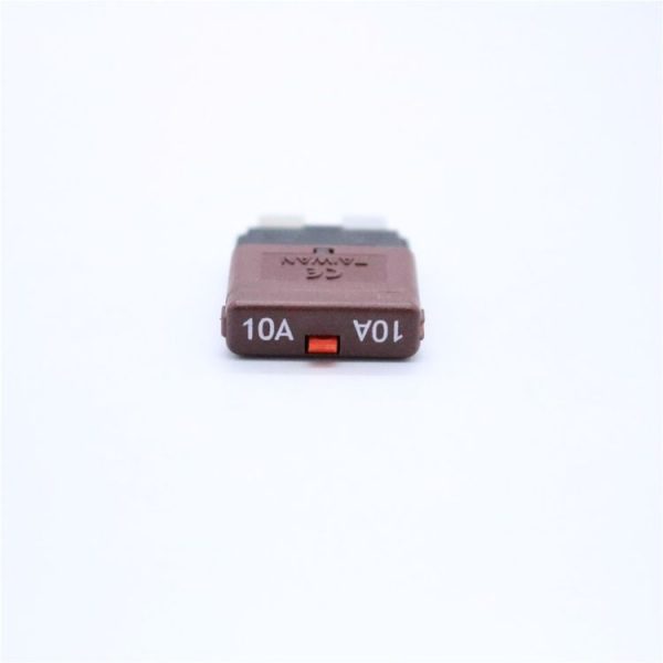10AMP DC28V Circuit Breaker Trip Fuses Standard Blade Fuse Manual Reset - Image 3